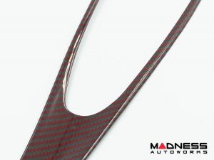 Alfa Romeo Stelvio Complete Interior Trim Kit - Red Carbon Fiber Alfa Romeo Stelvio Complete Interior Trim Kit - Red Carbon Fiber